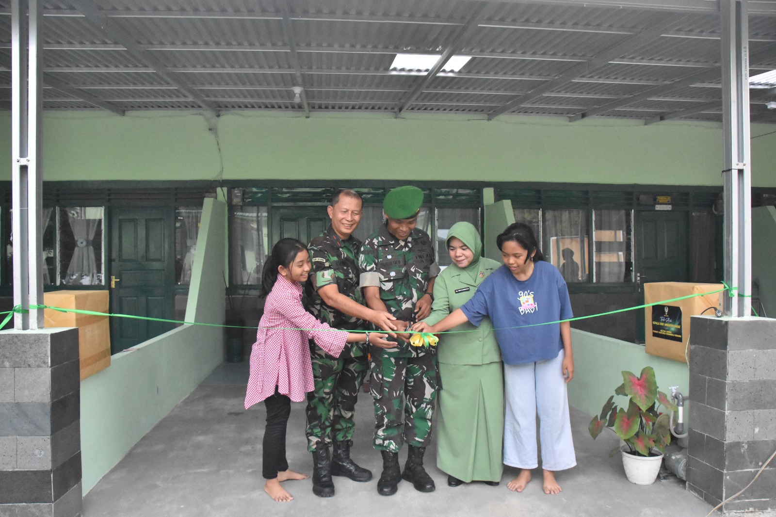 Danrem 031/Wira Bima Resmikan Fasilitas baru sebagai penunjang kinerja dan Kebugaran Prajurit