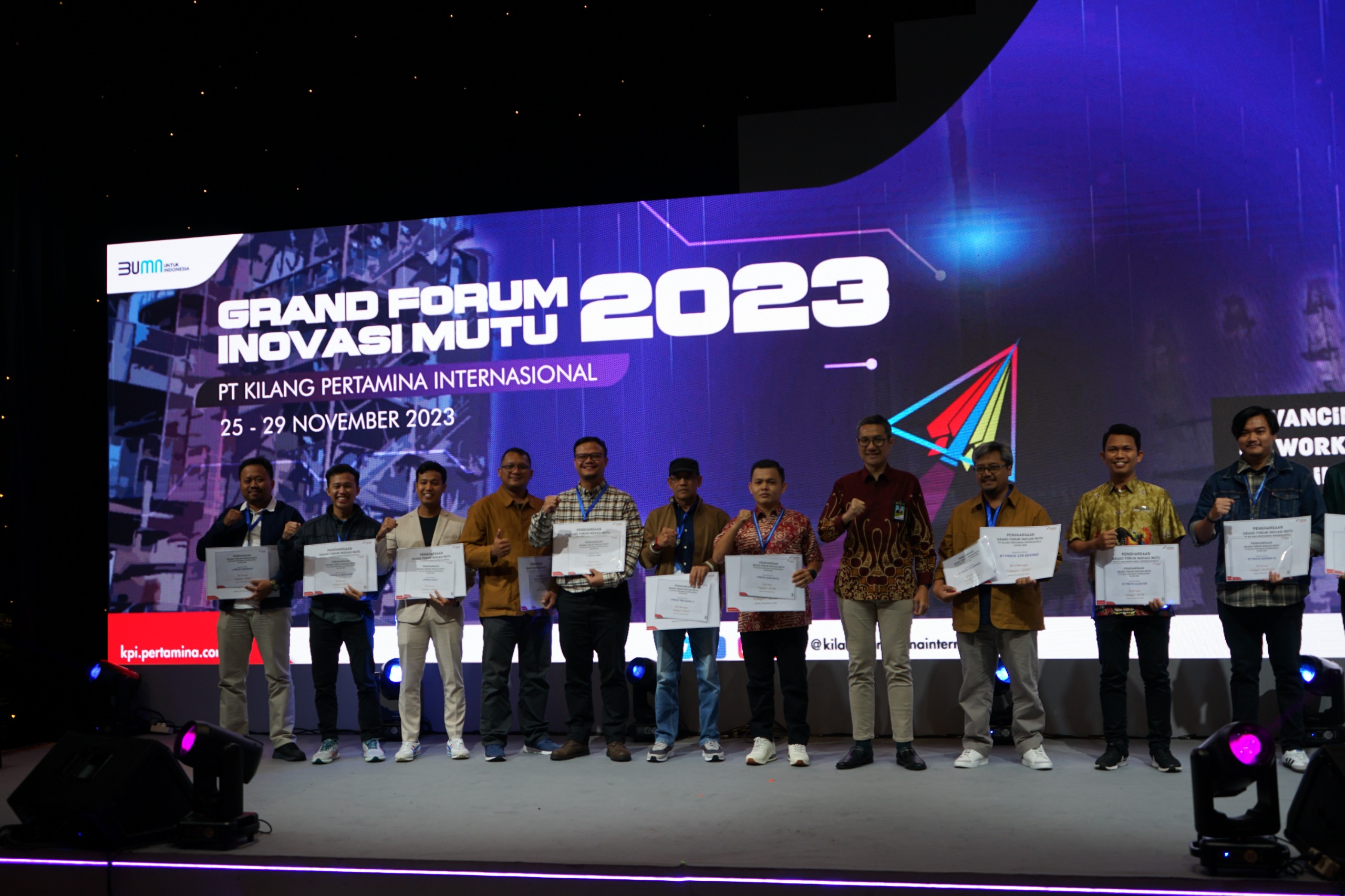 Ciptakan Value Creation Setara Rp 237 M, Gugus CIP PT KPI Unit Dumai Mendulang Prestasi di Ajang Gra