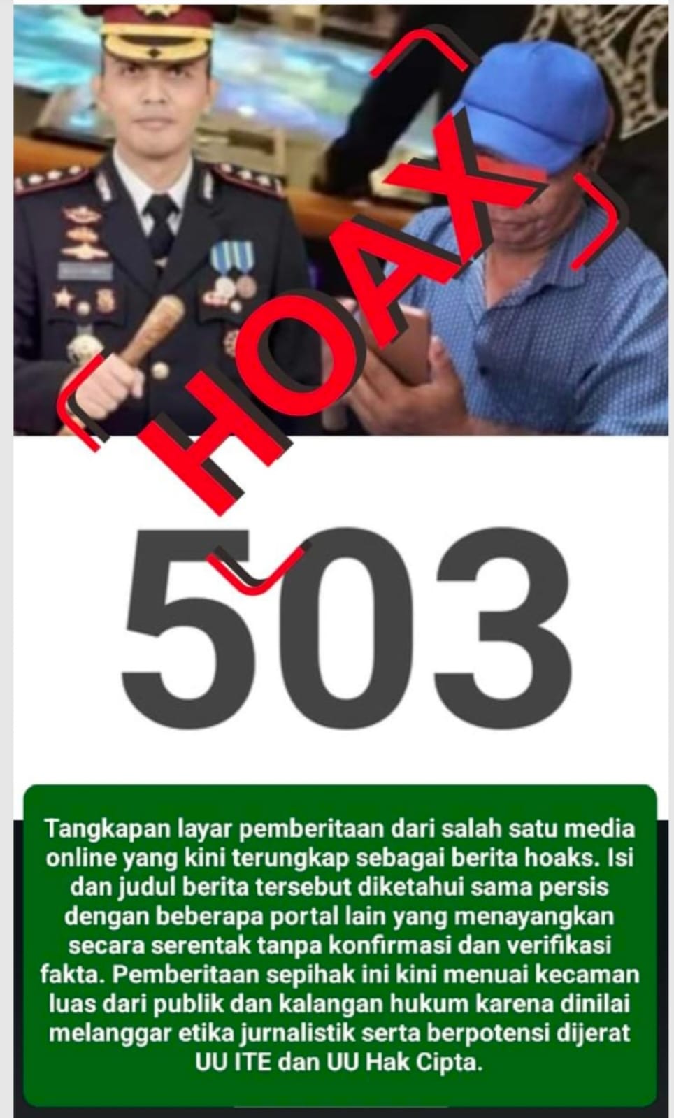 TERBONGKAR! BERITA HOAKS GUNCANG DUNIA JURNALISTIK