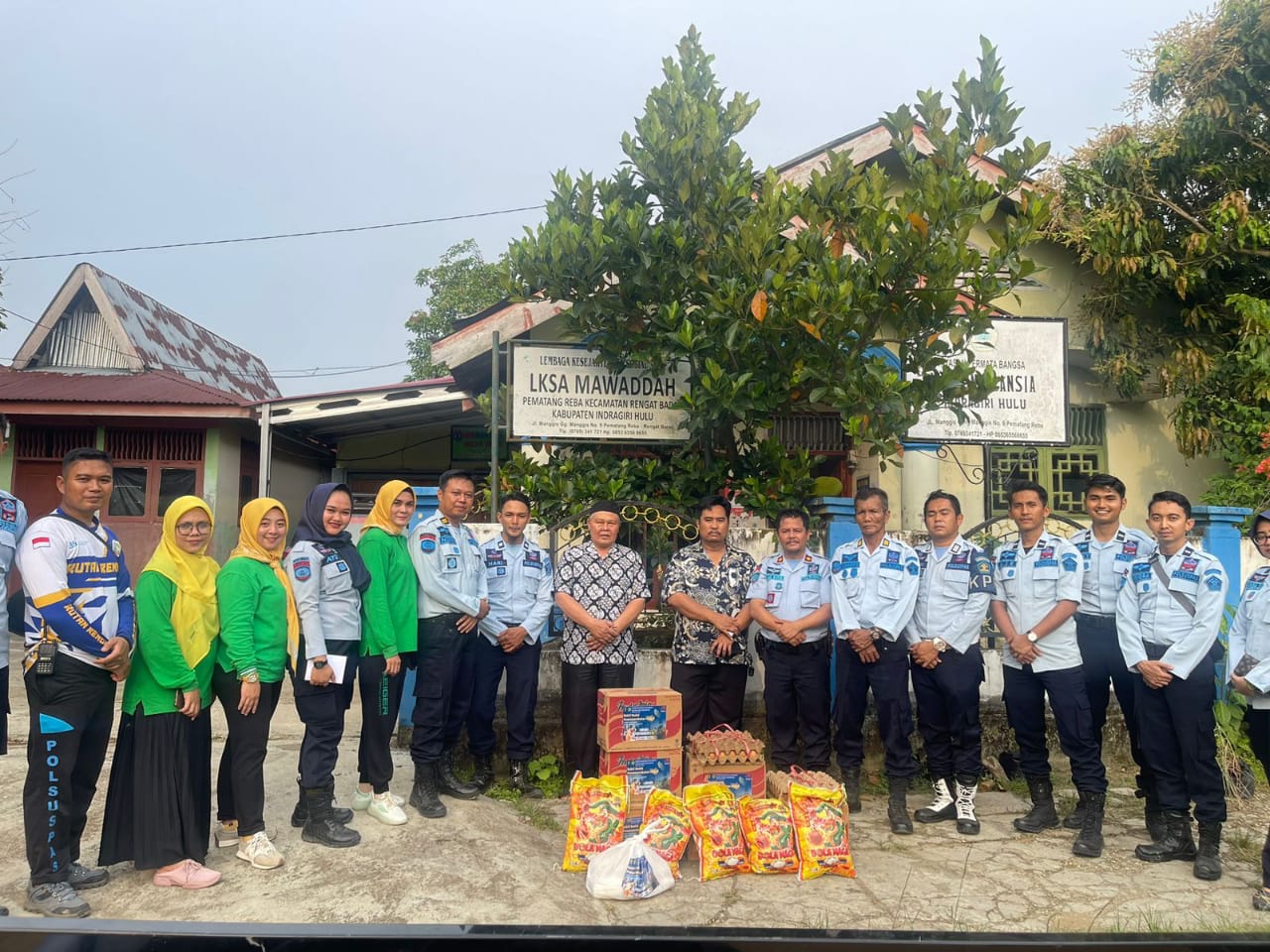 Sambut Hari Bhakti Pemasyarakatan Ke-59,RUTAN Rengat Gelar Bhakti Sosial Pemasyarakatan Peduli