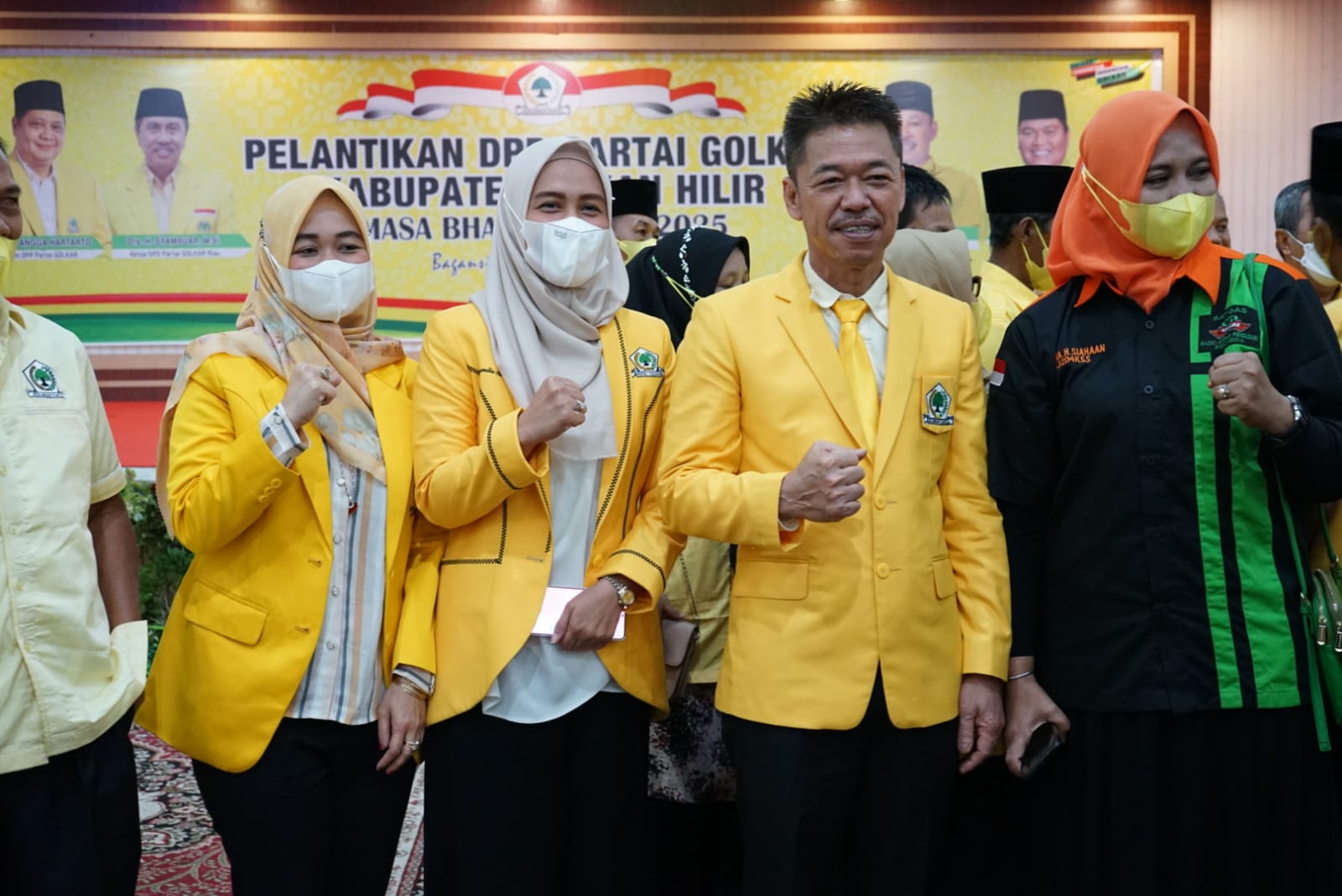 Afrizal Sintong Dilantik Sebagai DPD II Kabupaten Rokan Hilir