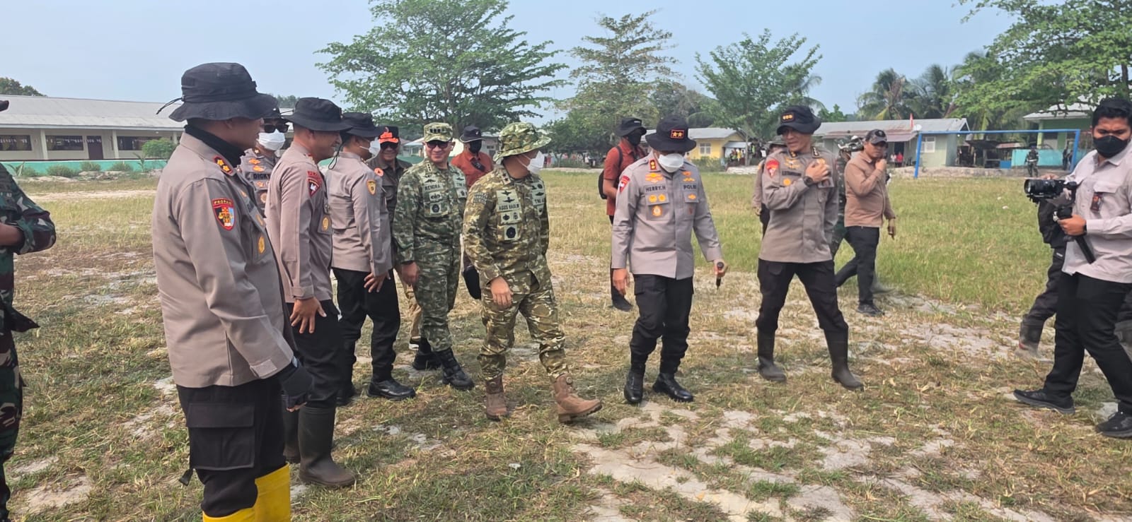 Kodam XIX/Tuanku Tambusai Perkuat Penanganan Karhutla Inhu, Tim Gabungan Tembus Kawasan Hutan