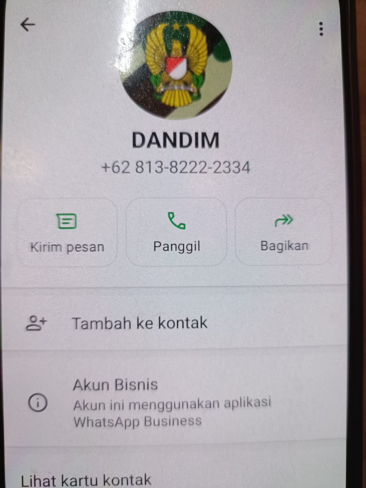 Mengatas namankan  Dandim 0314/inhil penipuan Kembali Terjadi
