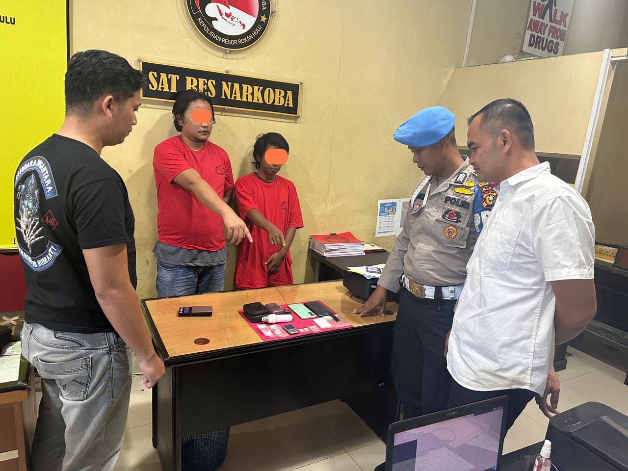 Dibawah Komando Kapolres Rokan Hulu Sat Narkoba Amankan 33,79 Gram Sabu Dan 2 (Dua) Tersangka.