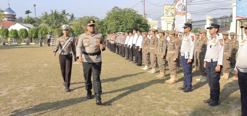 Polres Kampar Gelar Apel Siaga Operasi Lancang Kuning 2026, Perkuat Pengamanan Mudik Lebaran