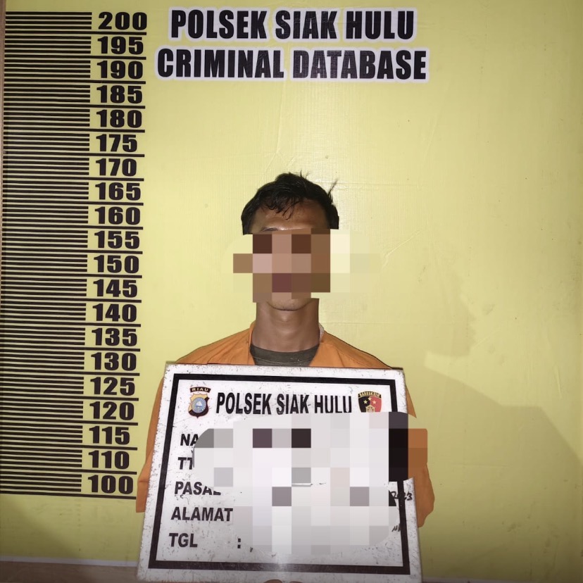 Polsek Siak Hulu, Tangkap Pelaku Pencurian dan Kekerasan di Pekanbaru