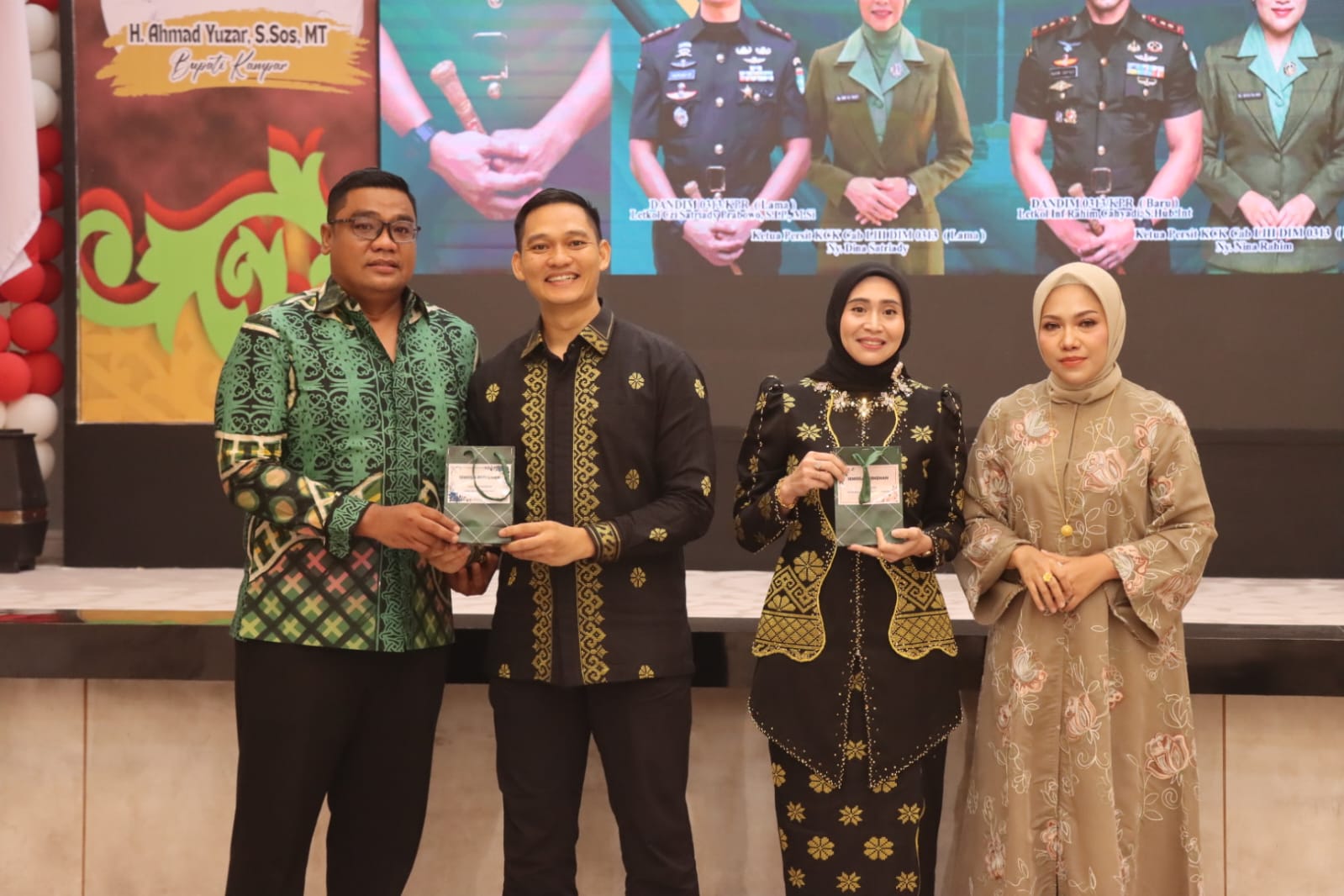 Sinergi Forkopimda Tetap Kokoh — Kapolres Kampar Hadiri Lepas Sambut Dandim 0313/KPR