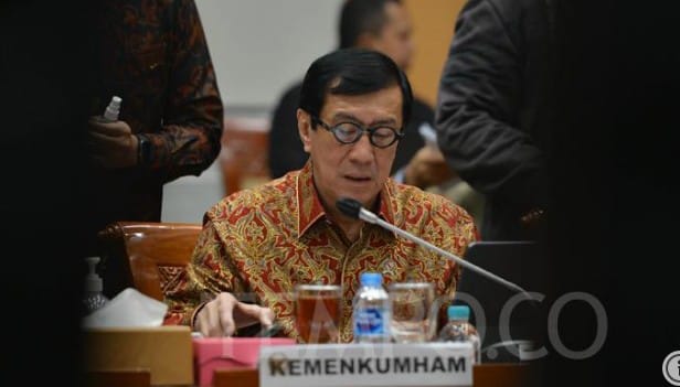 Terkait Informasi Monopoli Bisnis di Lapas Melibatkan Anaknya,Yasonna Laoly Berikan Pernyataan Tegas
