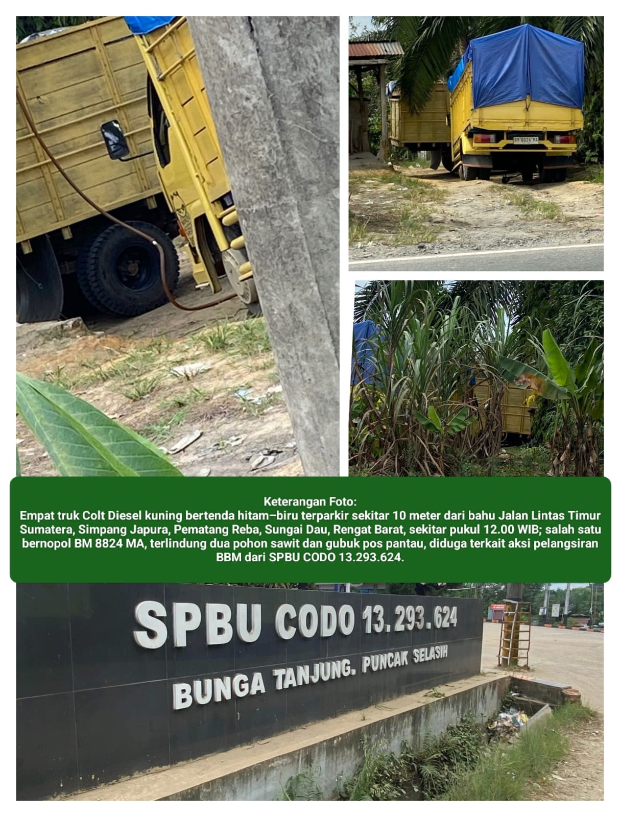 Membongkar Gudang Bayangan Rengat Barat: Estafet Maut Biosolar dari Truk BM 8824 MA Menggunakan Inst