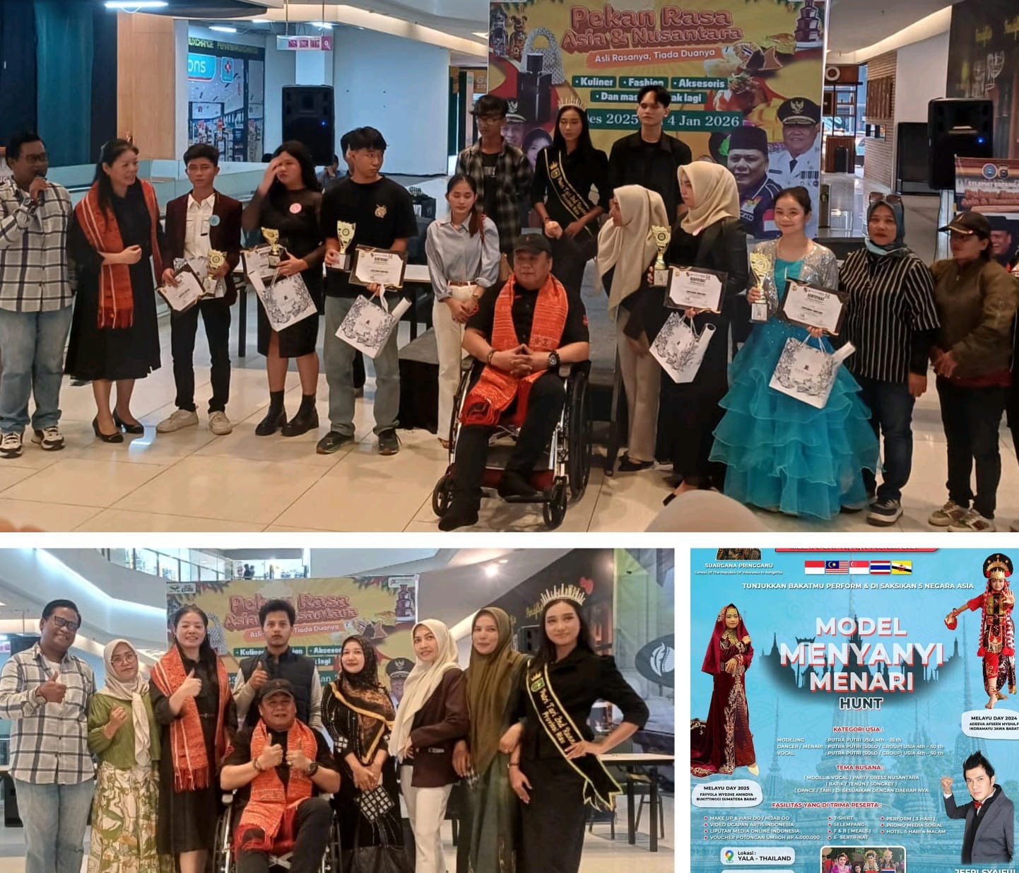 Ketua SPSI Provinsi Riau, Nursal Tanjung, Menghadiri Penutupan Pekan Rasa Asia dan Nusantara di Peka