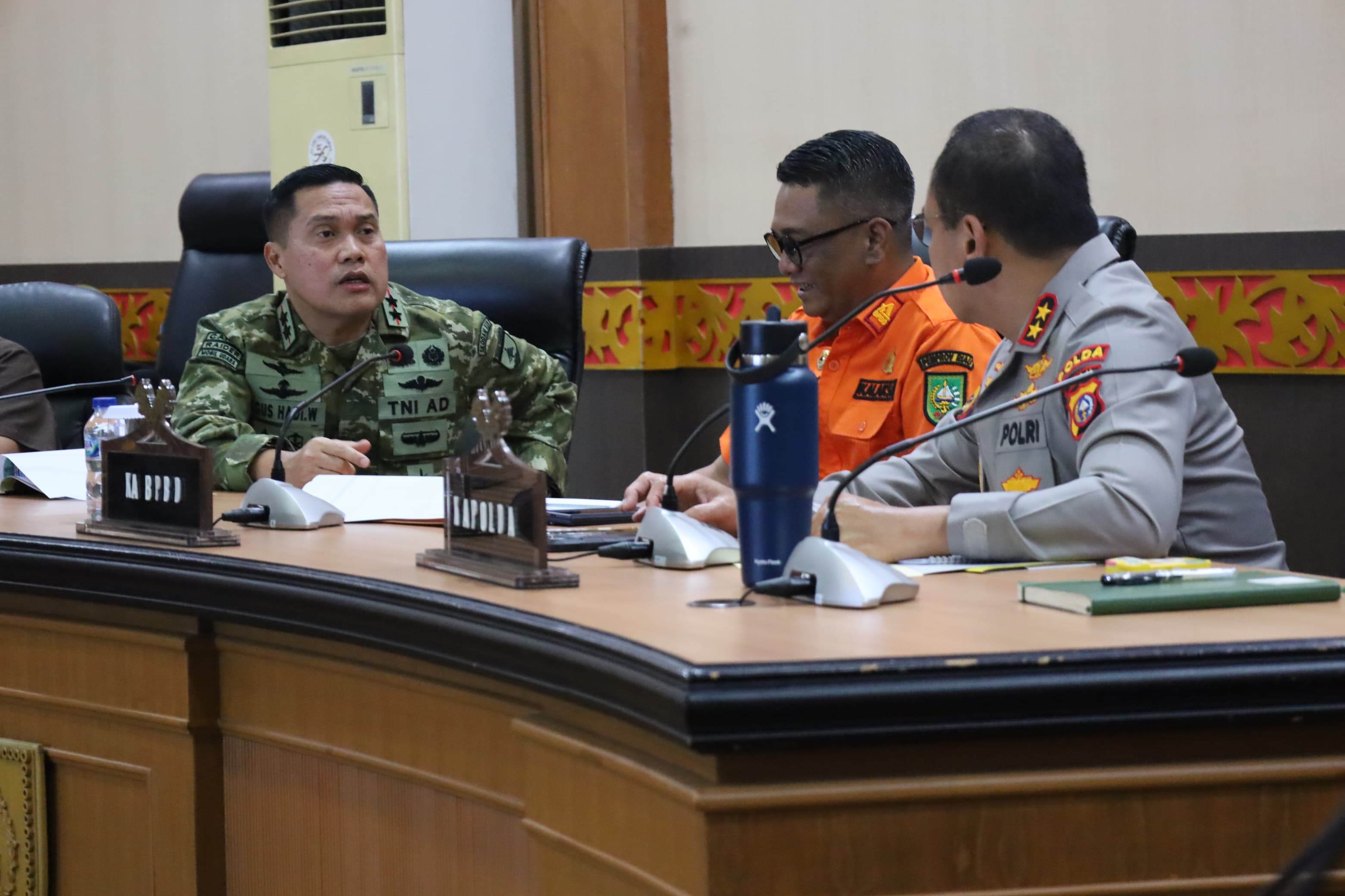 Kodam XIX/Tuanku Tambusai Perkuat Penanganan Karhutla, Sinergi Terpusat Bersama BNPB