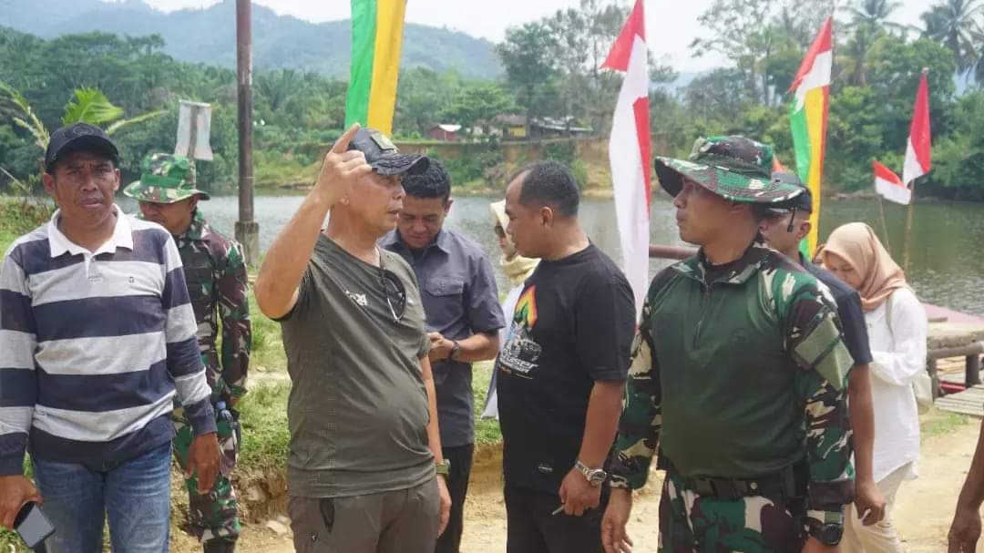 "Danrem 031/WB Brigjen TNI Dany Rakca Andalasawan Cek Kesiapan Sasaran Sebelum Kunjungan KASAD"