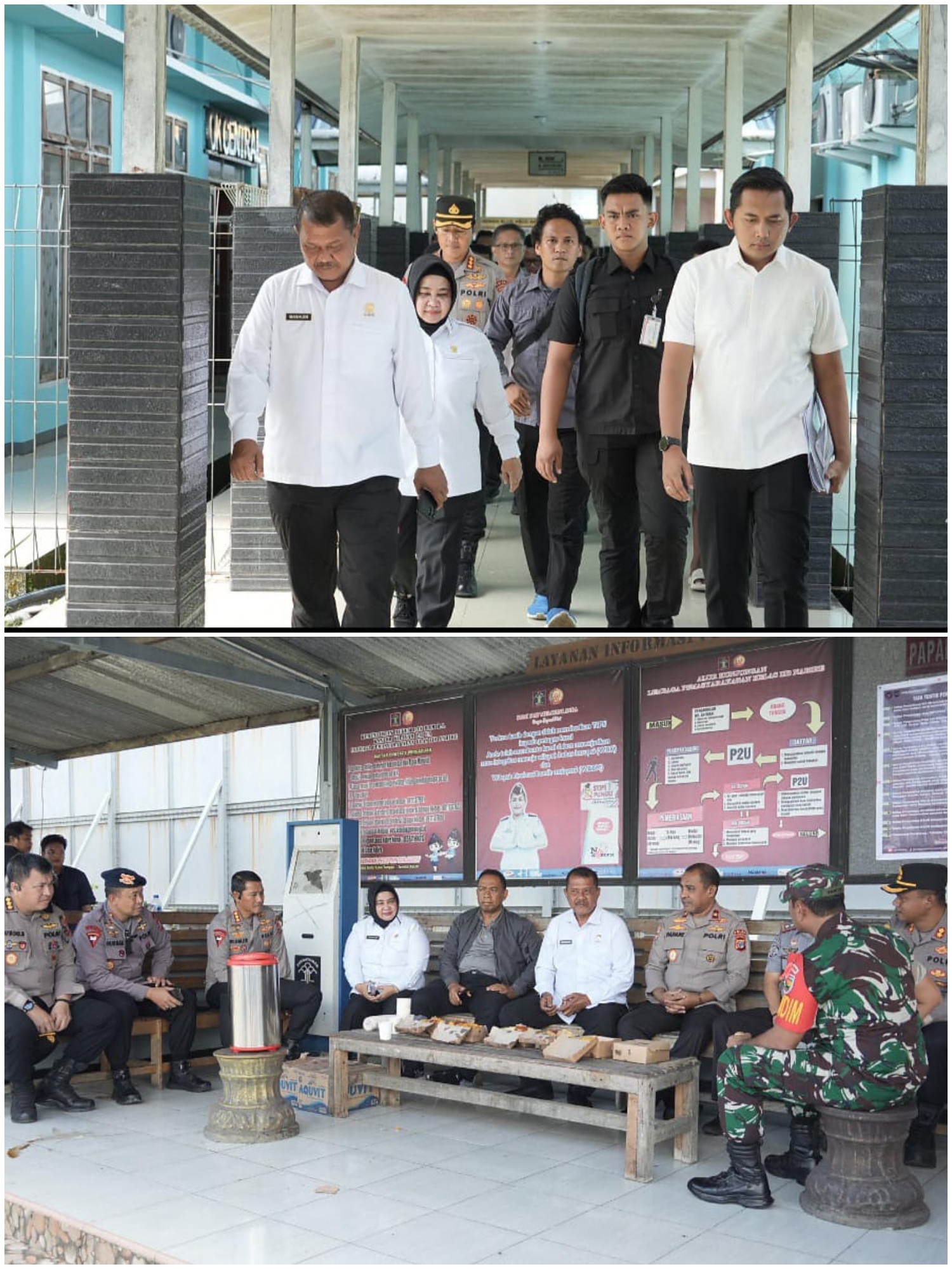 Direktur Jenderal Pemasyarakatan Mashudi Sambangi 3 Orang Petugas Lapas Nabire yang Terluka