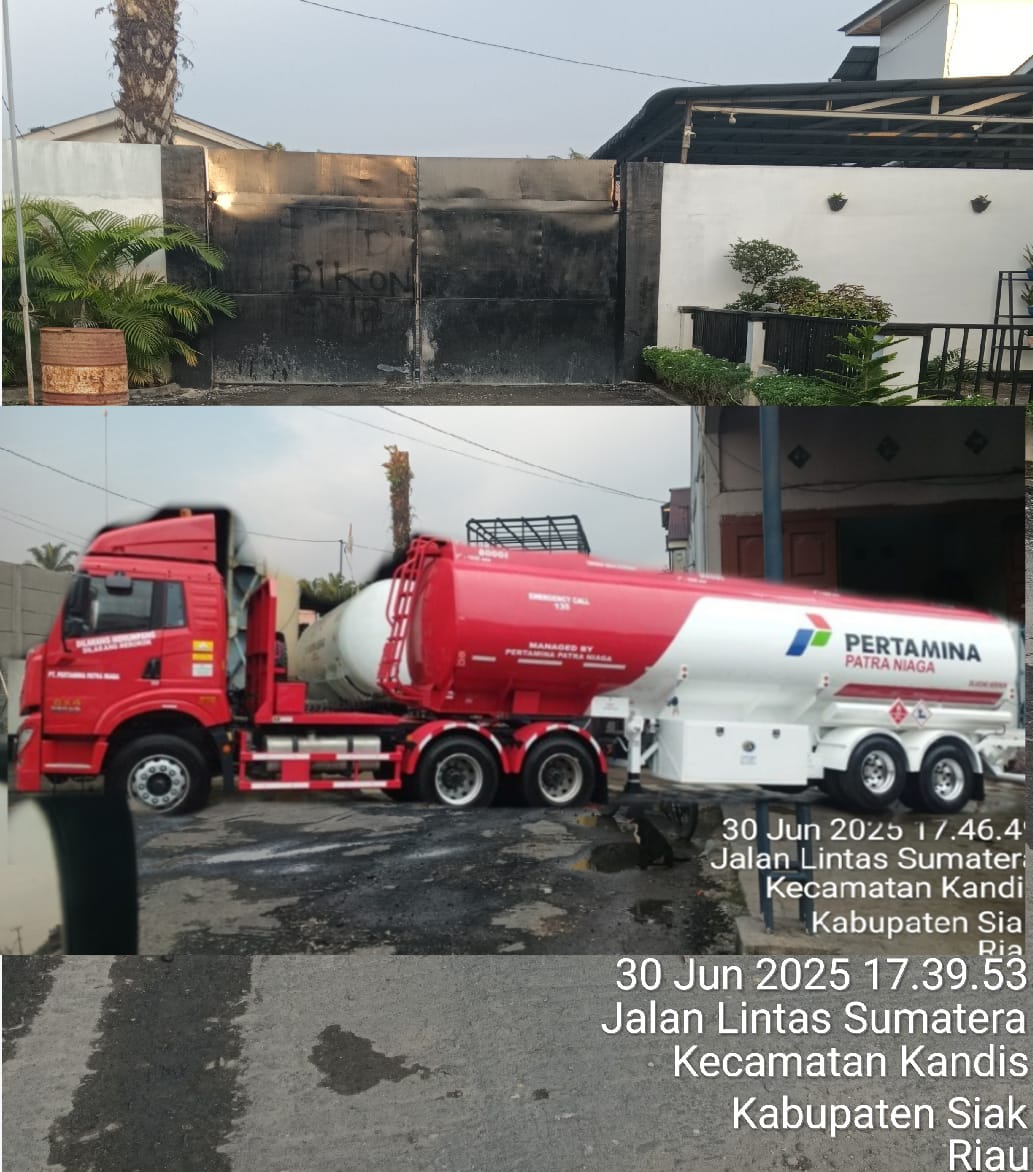 Mobil Merah Putih Diduga Kencing Didalam Gudang BBM milik Bombom!
