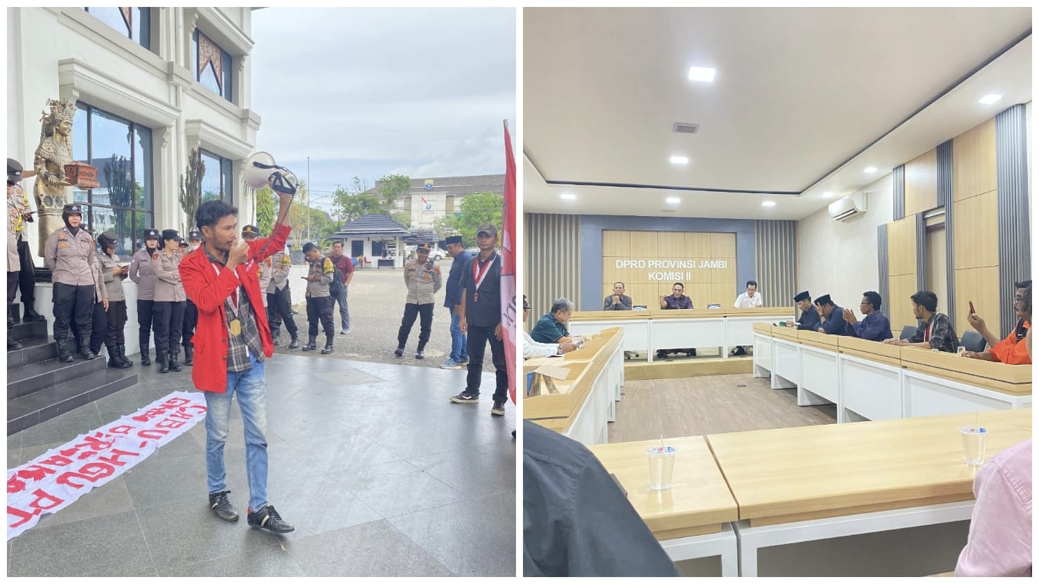 Timdu Tanjab Barat Mundur, GMNI Jambi Desak Pemprov Selesaikan Konflik Lahan KT Mandiri - PT TML