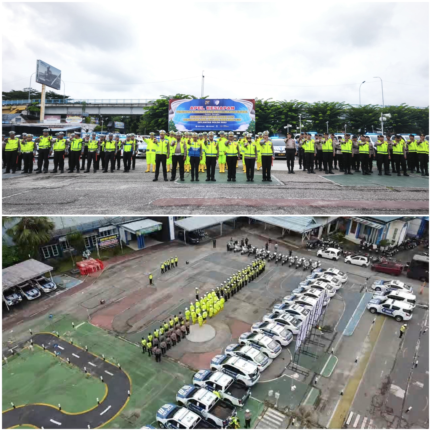 Ditlantas Polda Riau Pastikan Kesiapan Personel dan Ranmor Jelang Pengamanan Nataru 2025