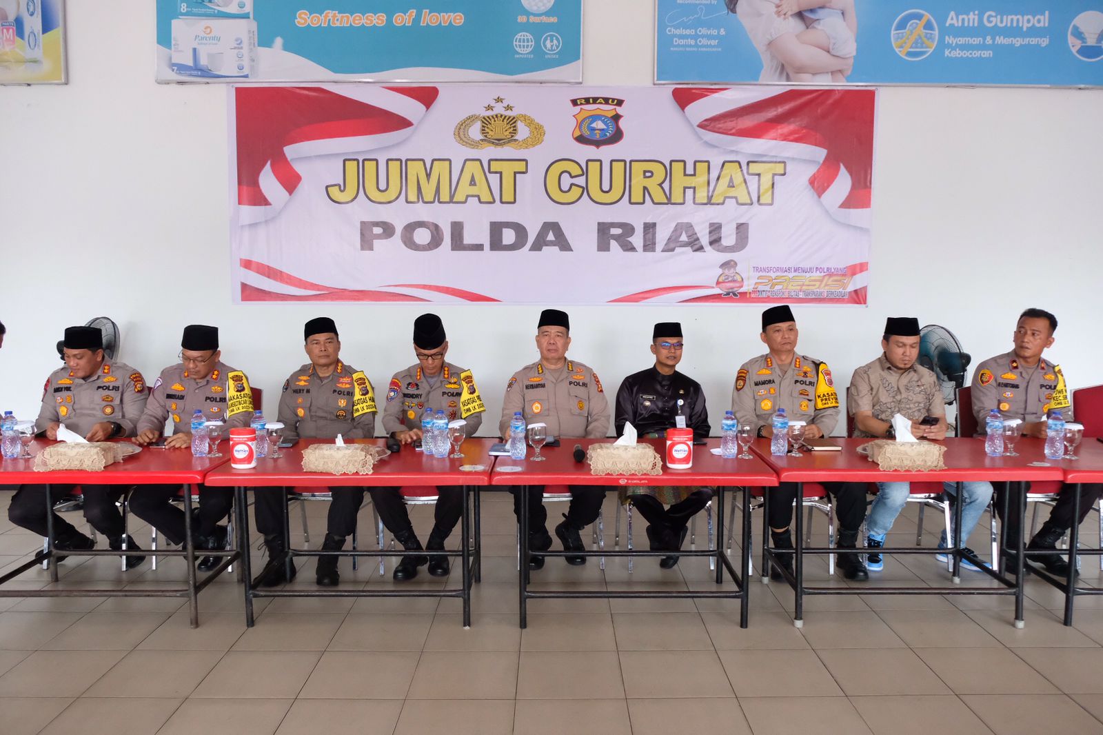 Jumat Curhat Di Senapelan, Begini Pesan Irwasda Polda Riau