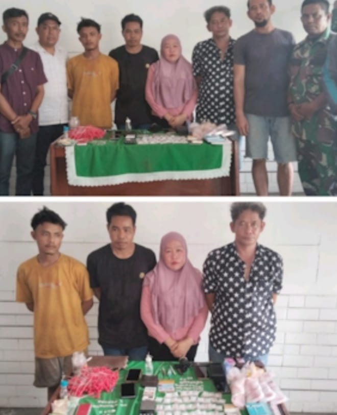 Patut Dibanggakan,Tim Intel KOREM 031/WB Berhasil Menangkap Pengedar Narkoba Jenis Sabu Di Kab.Inhu