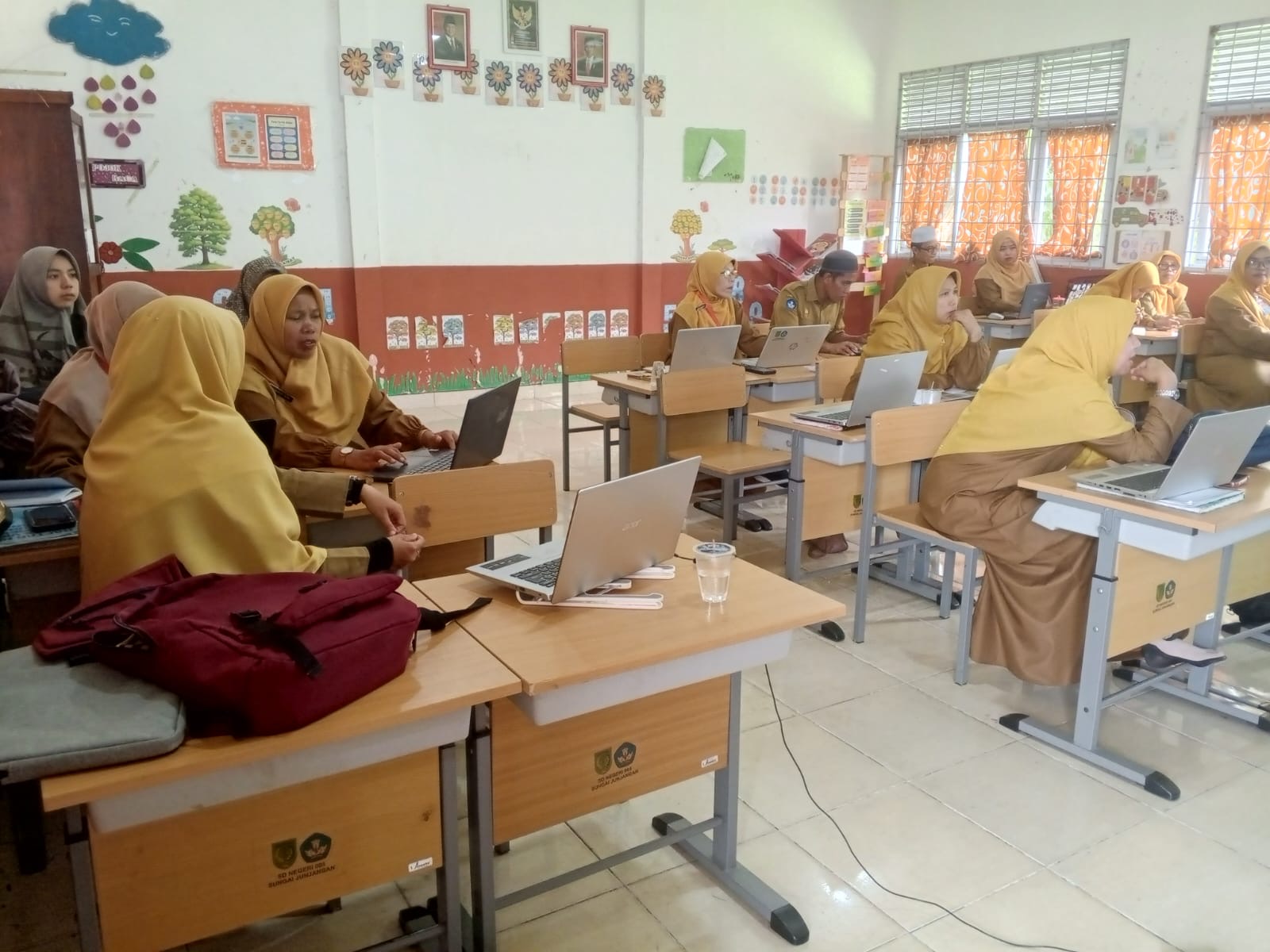 Perkuat Kualitas Pendidikan, SDN 005 Sei Junjangan Gelar Pelatihan Penyusunan Program Tahunan dan Se