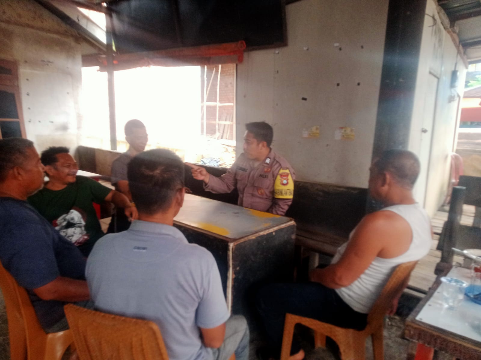 Polsek Keritang Wujudkan Pilkada 2024 Aman dan Kondusif