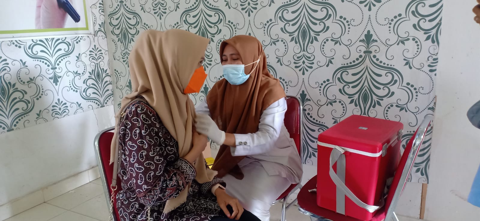 Poliklinik Polres Kampar Layani Masyarakat Untuk Vaksin Setiap Hari, Yang Belum Vaksinasi Ayo Datang