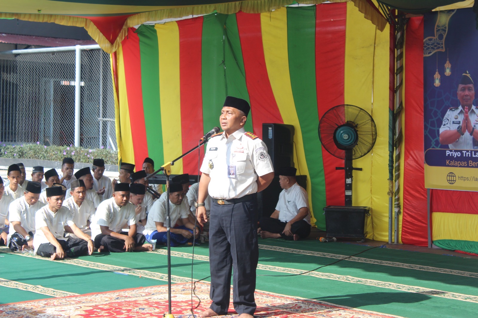 Lapas Kelas IIA Bengkalis Peringati Isra Miraj, Momentumkan Perubahan Perilaku Melalui Lomba Keagam