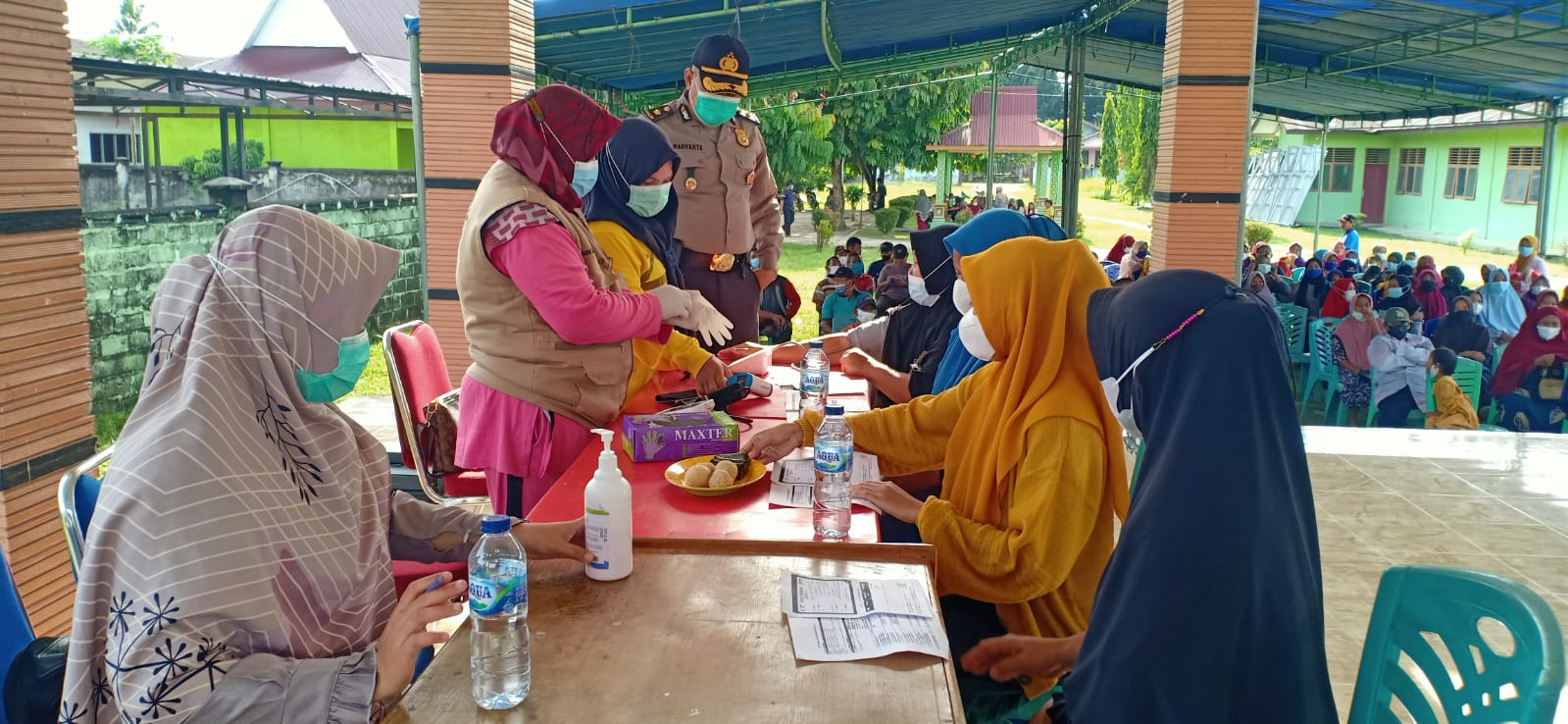 Gelar Vaksinasi Serentak, Polres Kampar Alokasikan 4 Ribu Dosis Vaksin Untuk Masyarakat