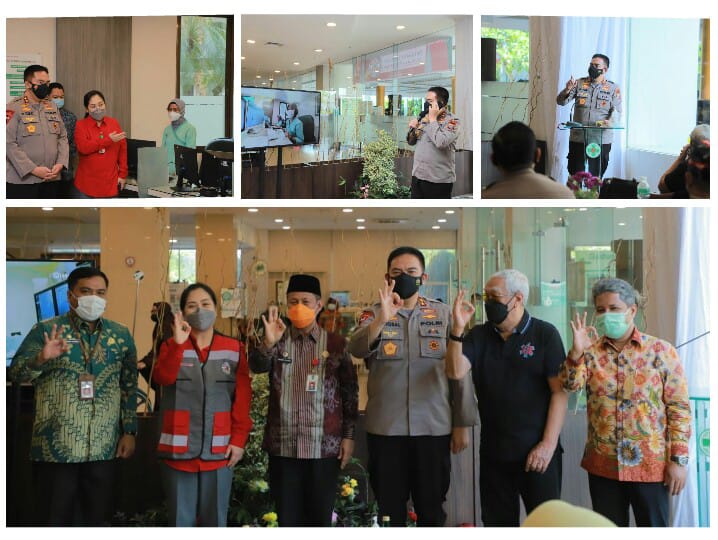 Hadiri Peresmian Layanan,Alarm Center,Salah Satu RS di Pekanbaru,Kapolda Riau : Kolaboratif Menjadi 