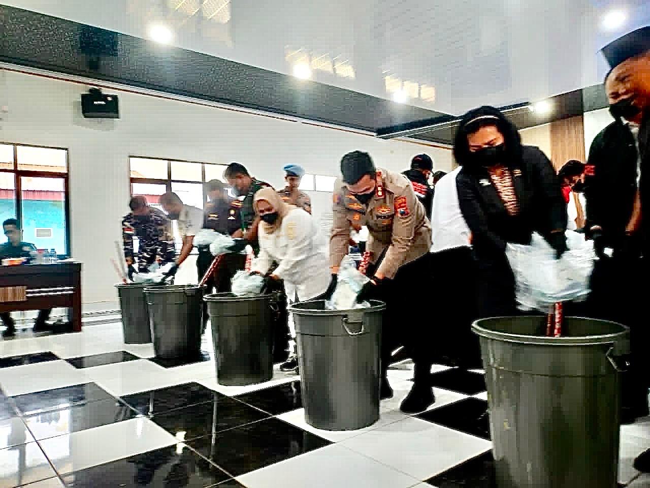 68 Kg Sabu Dimusnahkan, Polres Bengkalis Masih Kejar Jaringan Internasional