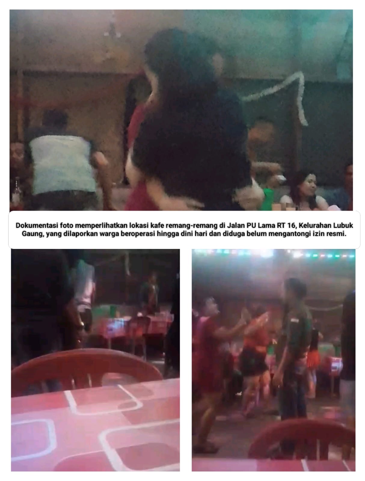 Tabrak UU Cipta Kerja dan Perda Kamtibmas, Bisnis Hiburan Malam Tak Berizin di Sungai Sembilan Menan