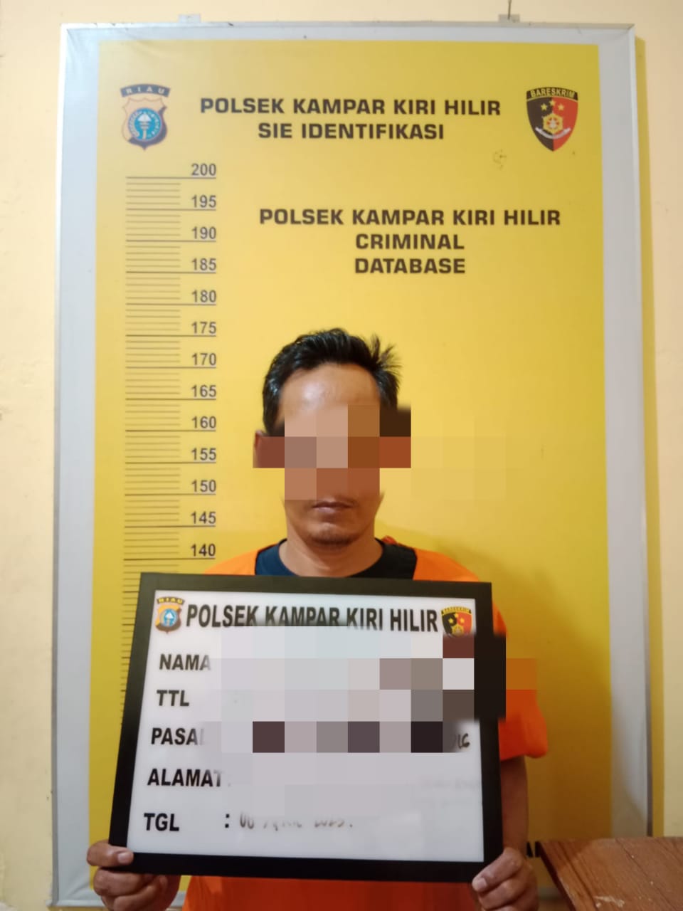 Cabuli Anak SD Berulang kali, Pelaku Pencabulan Ditangkap Polsek Kampar Kiri Hilir