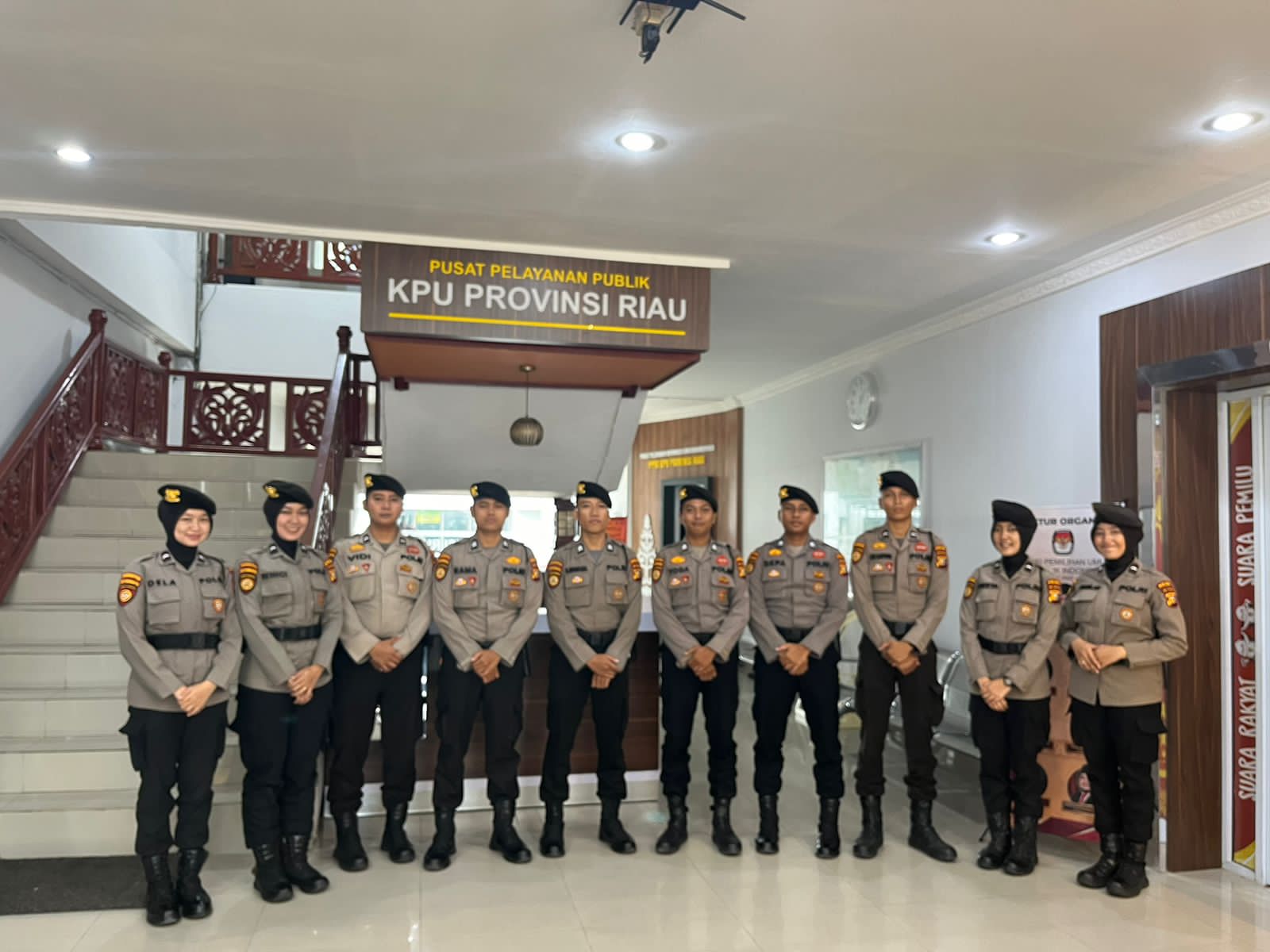 Subsatgas Pam Objek kegiatan OMB LK 2023-2024 patroli siang dan malam perkuat pengamanan kantor