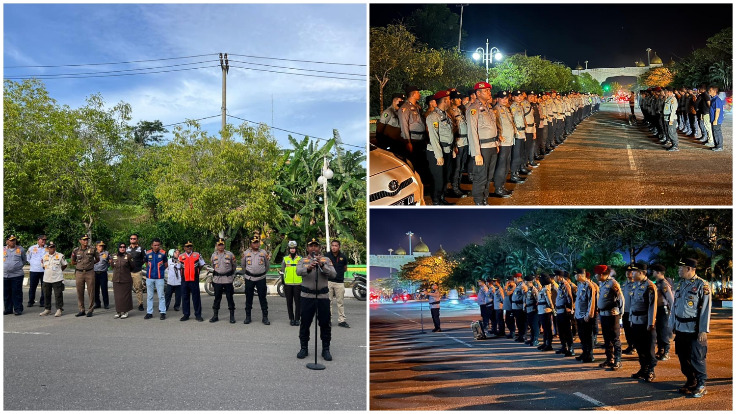 Polres Rohul Kawal Pesta Rakyat Hari Jadi Kabupaten Rokan Hulu ke-26 Berlangsung Meriah dan Kondusif