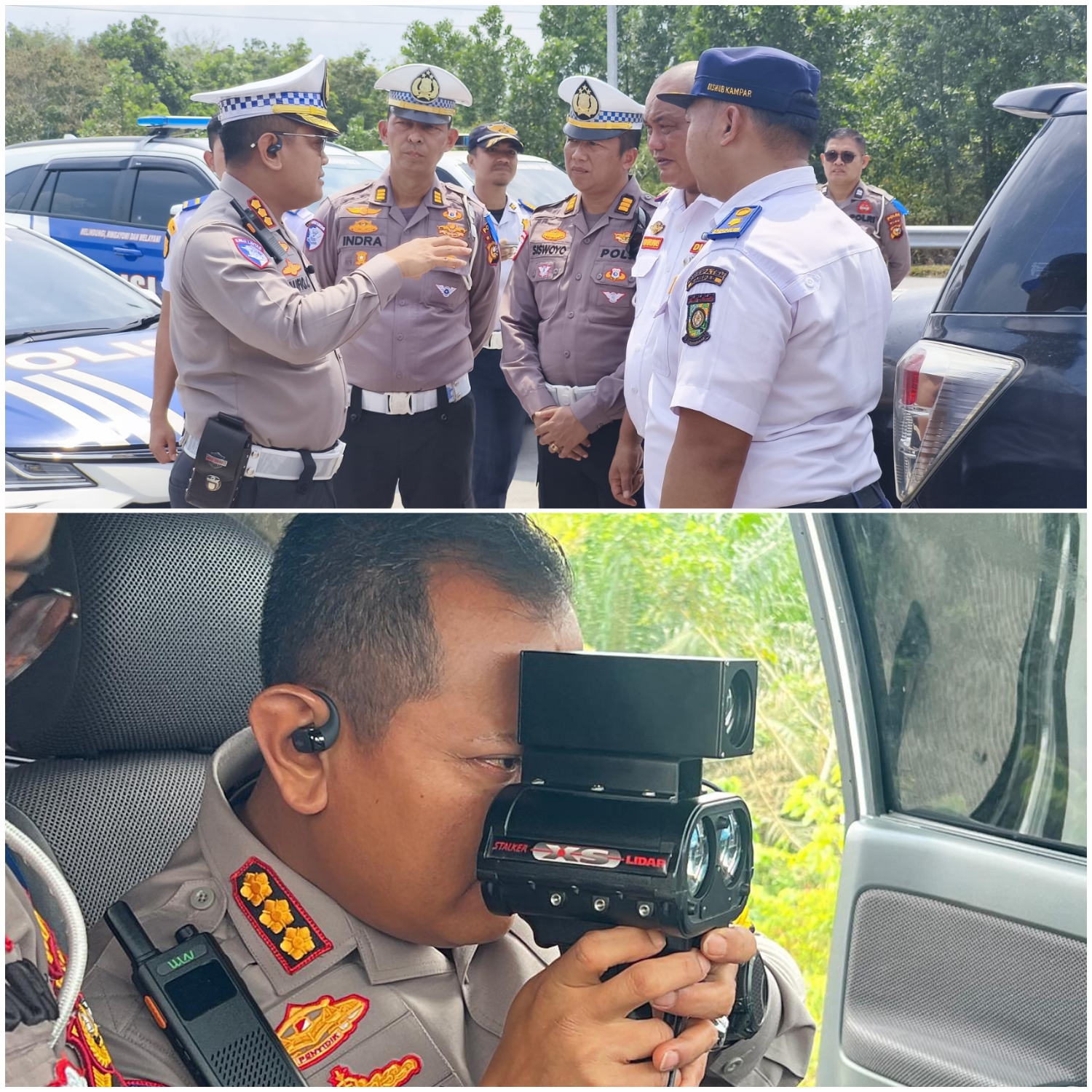 Patuh Lancang : Kuning Penindakan Pelanggar Kecepatan Diperluas hingga Tol Pekanbaru Dumai