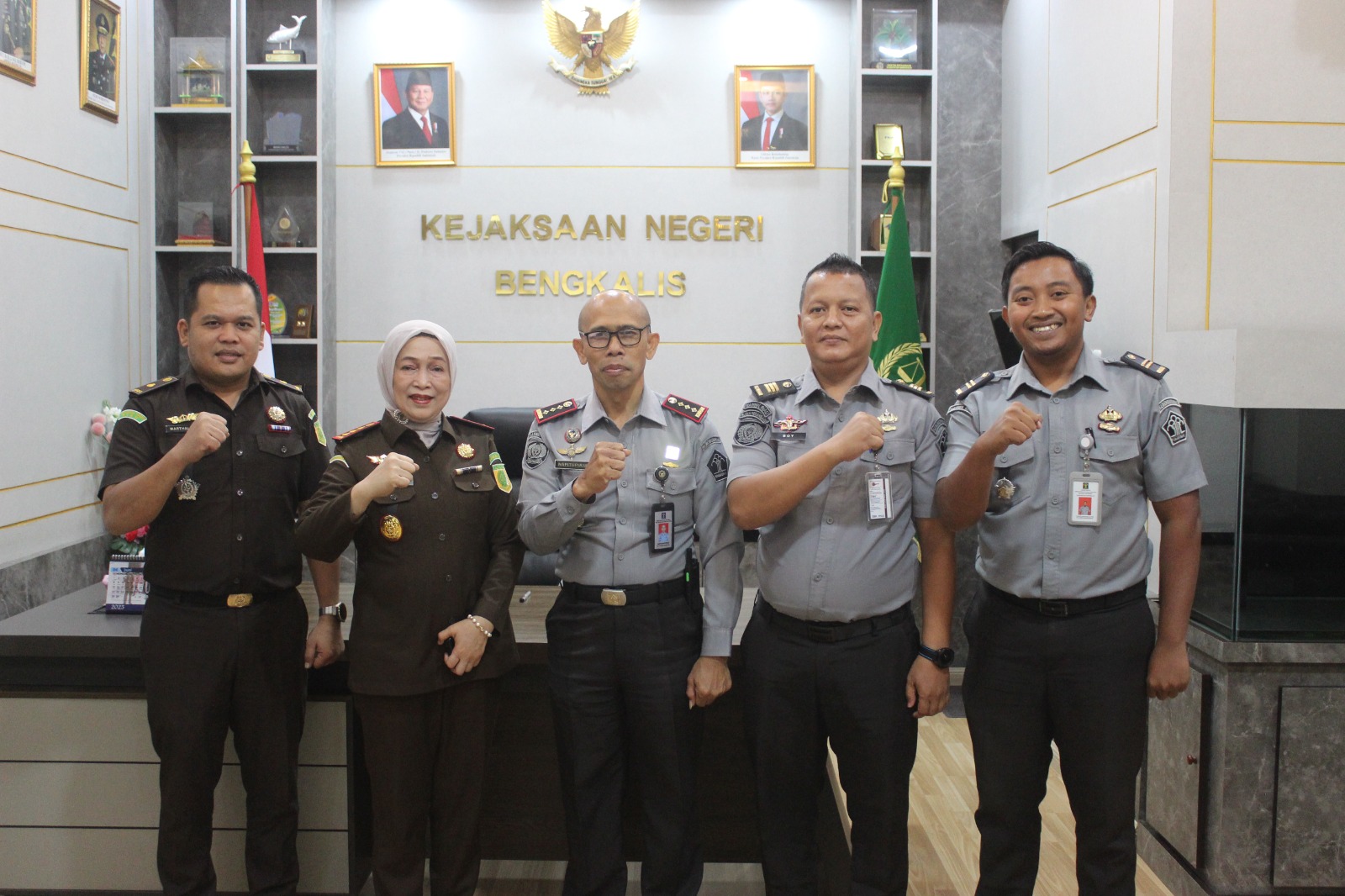 Kalapas Bengkalis Silaturahmi ke Kejaksaan Negeri Bengkalis Untuk Memperkuat Sinergi