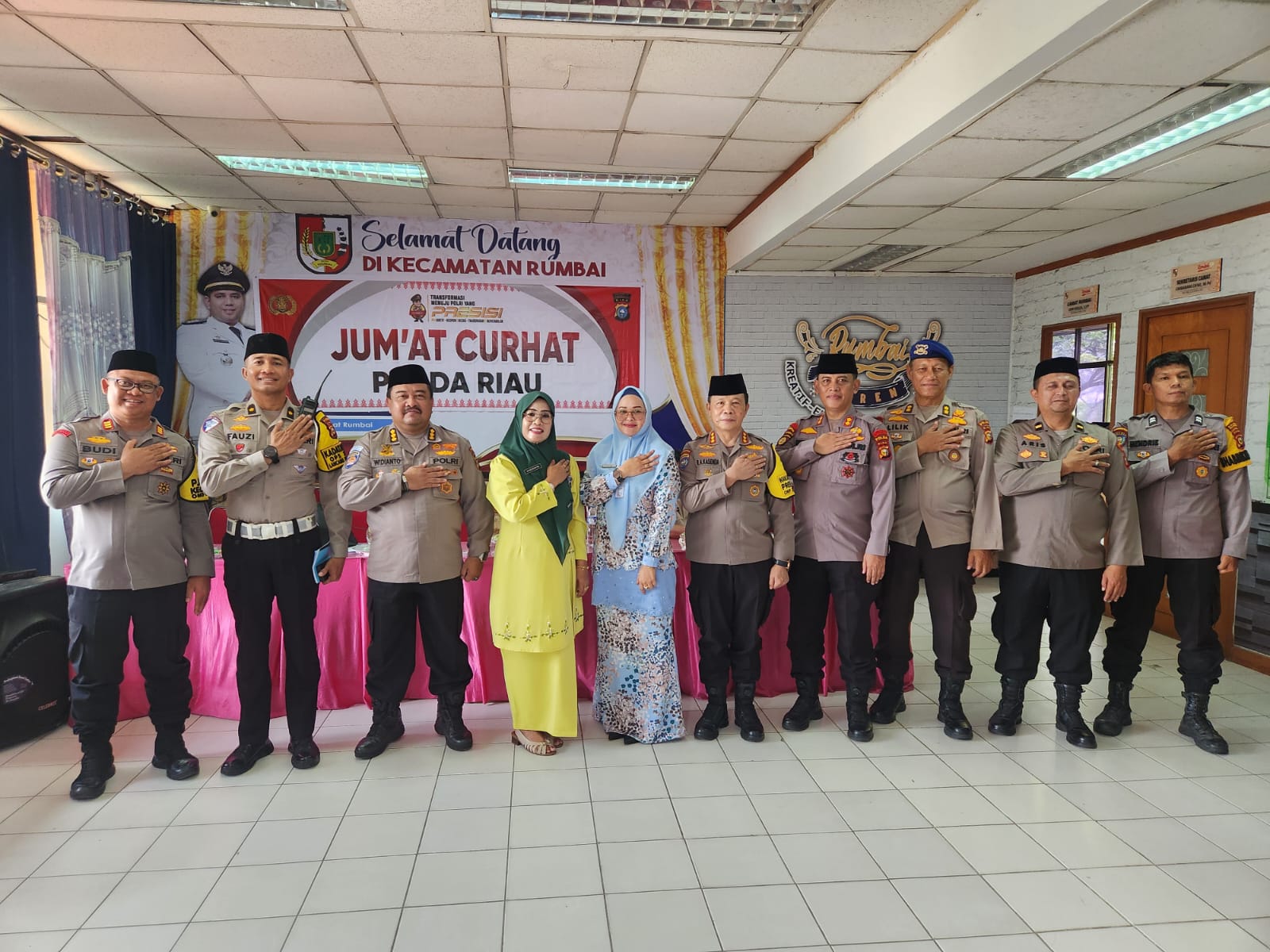 DIRLANTAS POLDA RIAU AJAK MASYARAKAT BERPERAN AKTIF CIPTAKAN KAMTIBMAS