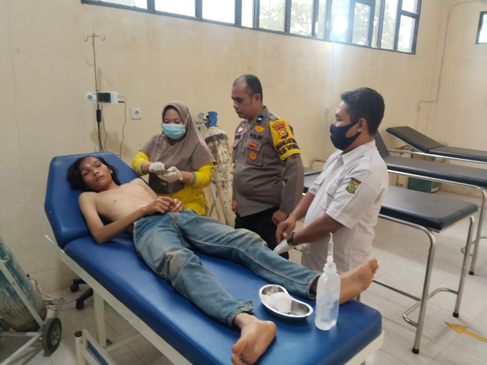 Diduga Jadi Korban Begal, Dua OTK Dalam Pengajaran Polsek Tapung Hulu