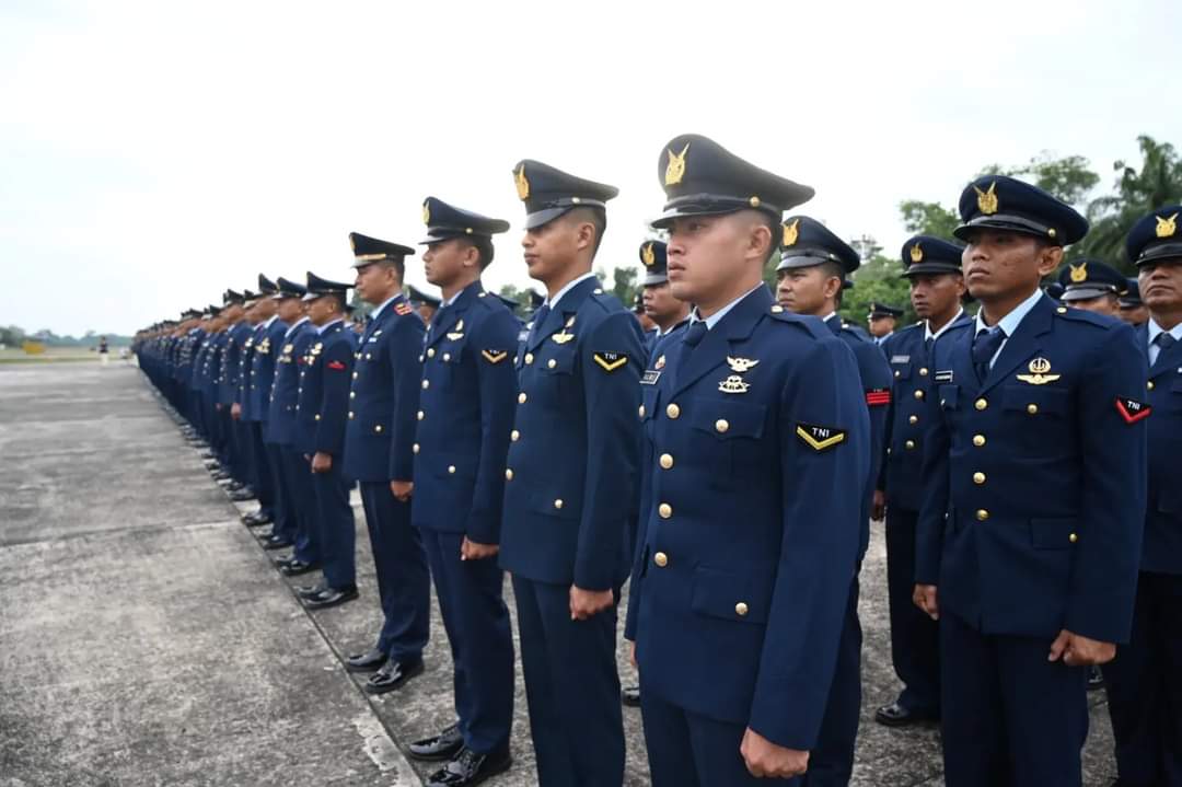 TNI AU Roesmin Nurjadin Melaksanakan Upacara Peringatan Hari Kesaktian Pancasila
