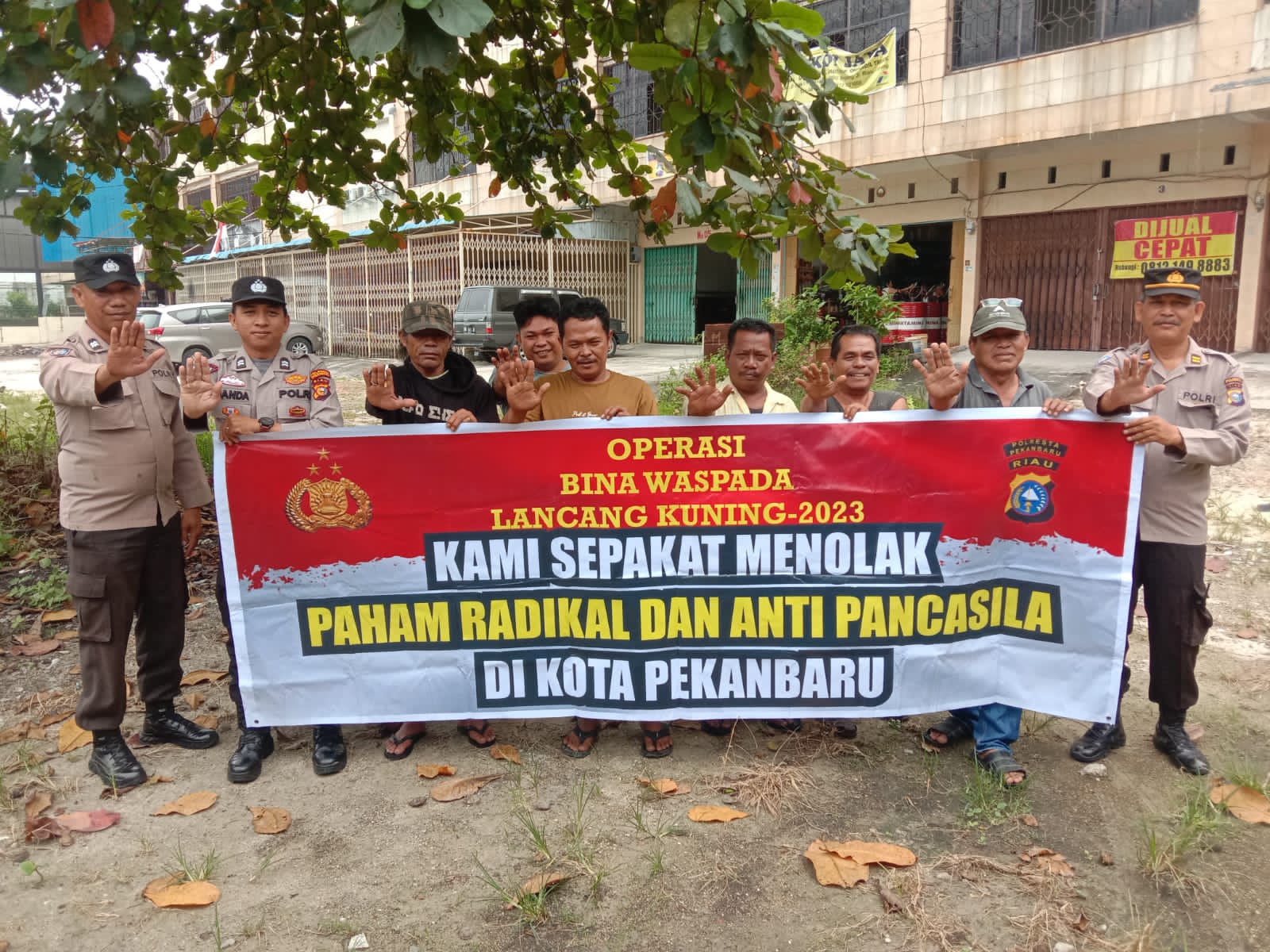 Ops Bina Waspada Lancang Kuning 2023,Sat Binmas Polresta Pekanbaru