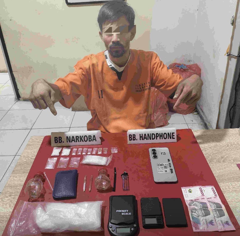 Polres Kampar Tangkap Pelaku Narkoba di Bandar Picak, Begini Kronologisnya!