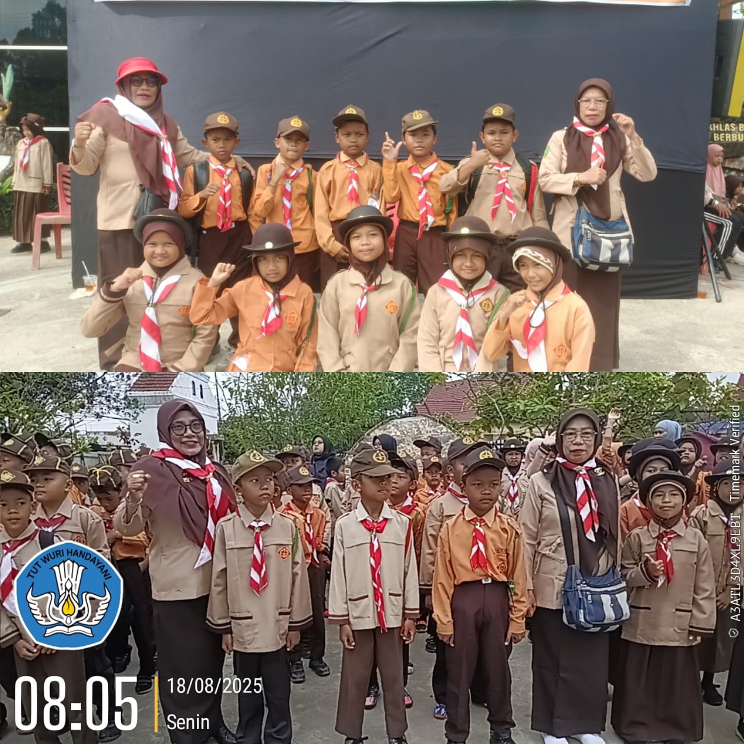 SD Negeri 01O Sei Beringin Ikuti Perkemahan Satu Hari (PERSARI) dalam Rangka Hari Pramuka ke-64