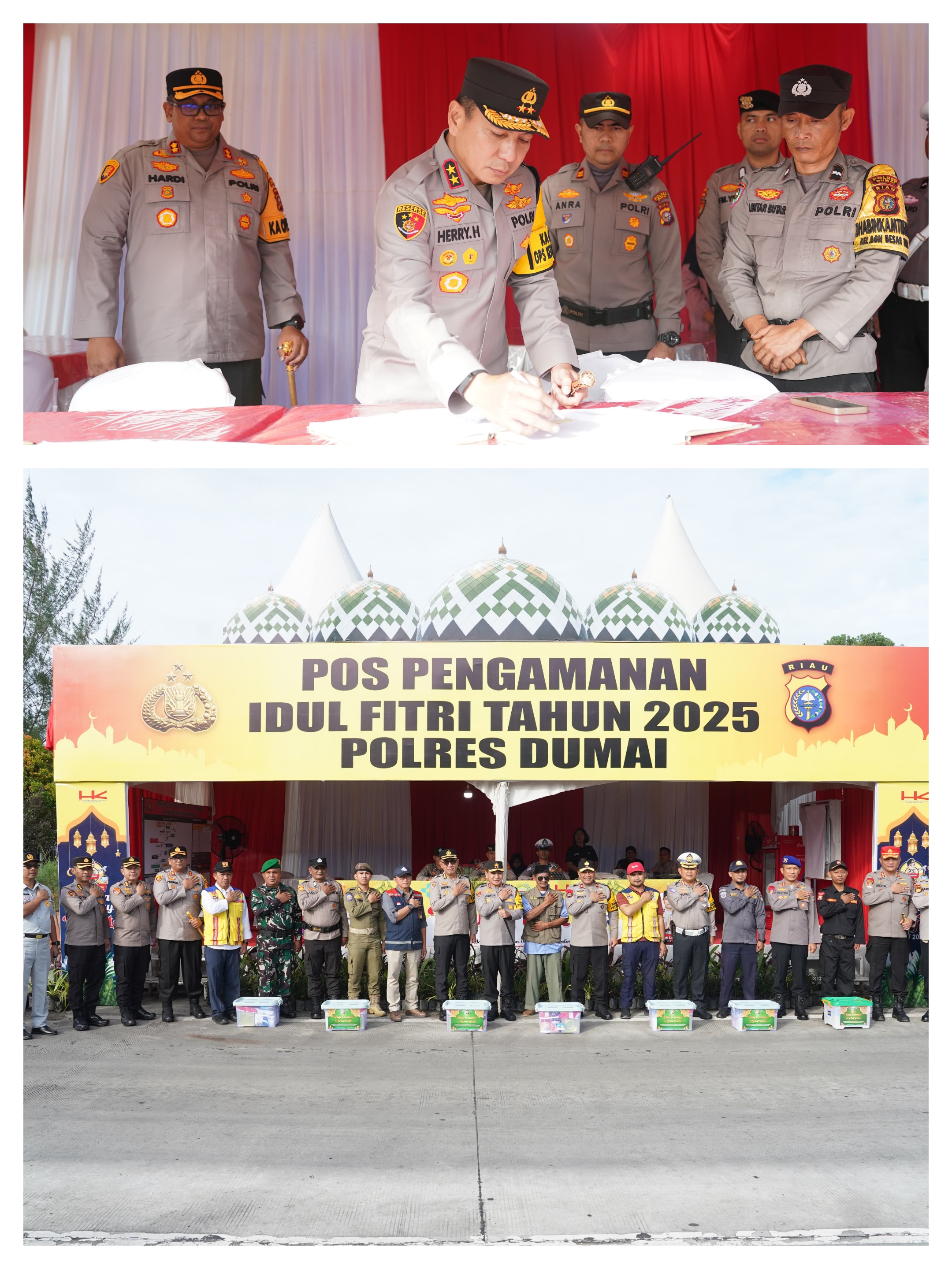 Pantau Arus Mudik Lebaran, Kapolda Riau Cek Pelabuhan Dumai dan Jalur Tol