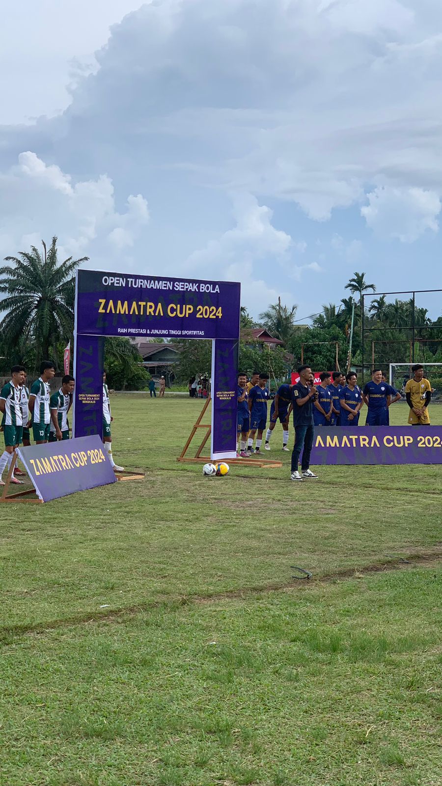 Peringatan Hari Sumpah Pemuda dengan Turnamen Sepak Bola Zamatra Cup 2024