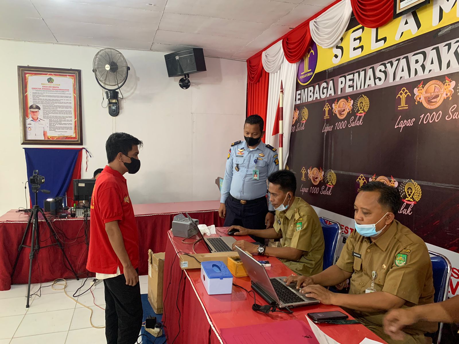 CAPIL LAKUKAN PEREKAMAN E-KTP BAGI WBP LAPAS PASIR PENGARAIAN