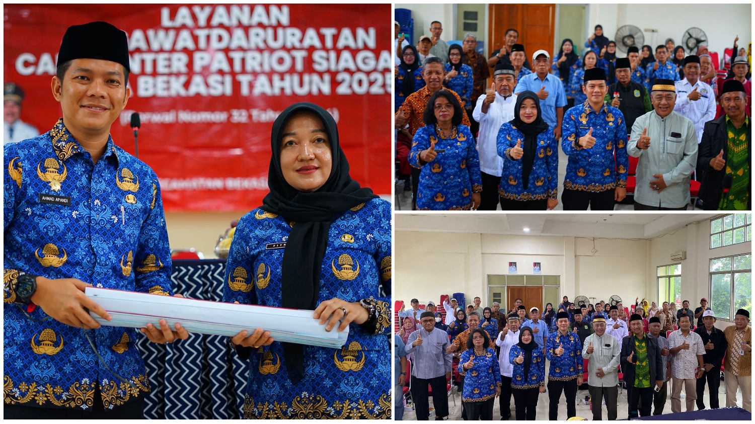 Pemkot Bekasi Sosialisasikan Layanan Kegawatdaruratan Call Center Patriot Siaga 112 di Bekasi Utara 