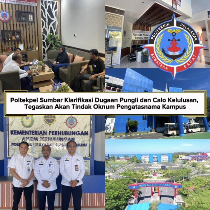 Poltekpel Sumbar Klarifikasi Dugaan Pungli dan Calo,Tegaskan Kelulusan Berdasarka Kompetensi 