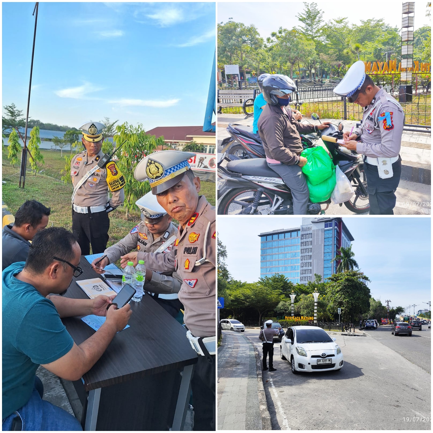 Sukseskan Operasi Patuh Lancang Kuning, Ditlantas Polda Riau Terjunkan Tim Speed Gun di Tol Permai