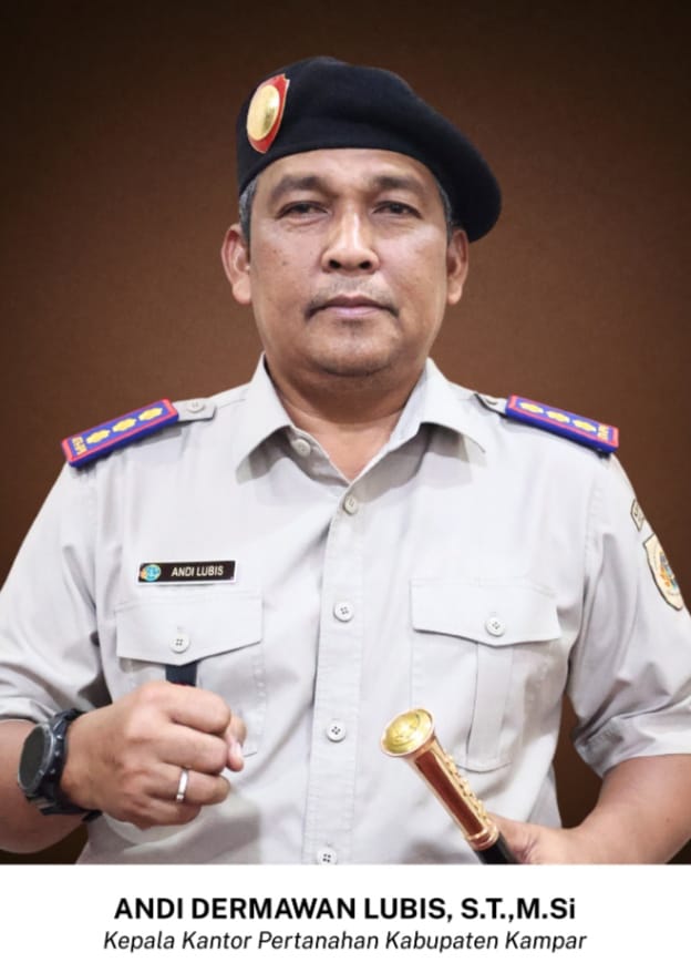 Andi Dermawan Lubis Pastikan Pengurusan Sertifikat Tanah di BPN Kampar Bebas Dari Pungli