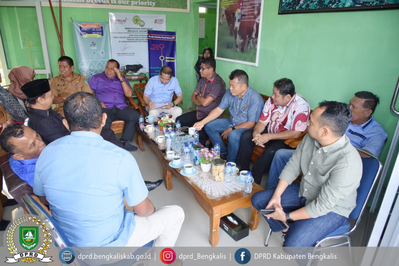 Komisi II: "BPTU-HPT Padang Mengatas Layak menjadi Contoh Di Kabupaten Bengkalis"