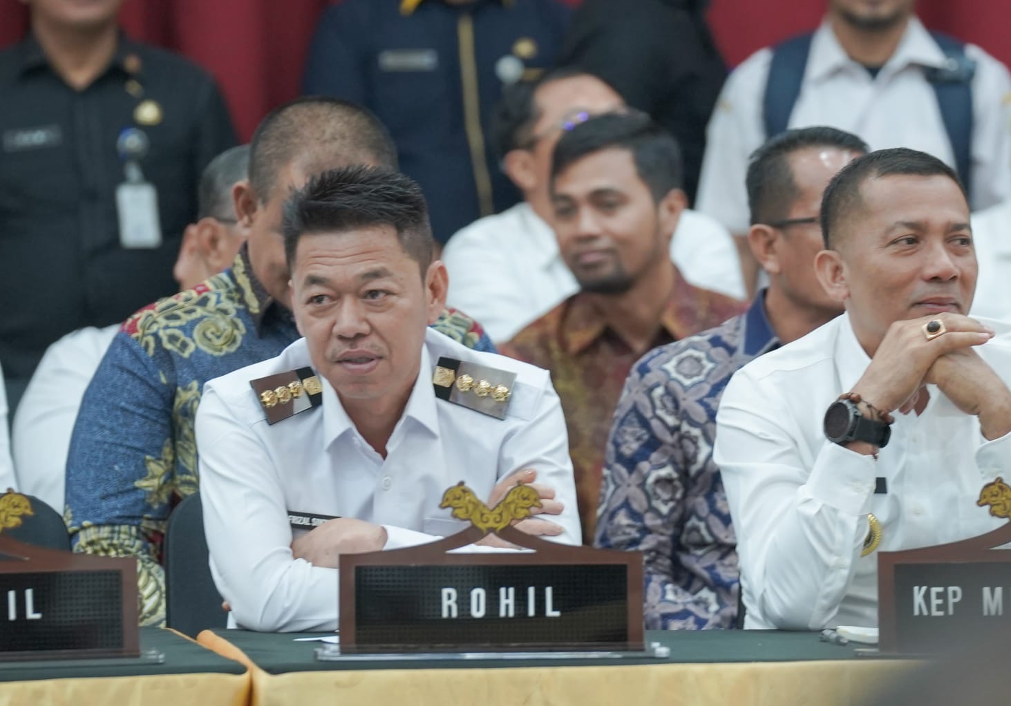 Hadiri Musrenbang RKPD Riau 2024, Bupati Rohil Minta Perbaikan Infrastruktur Jalan